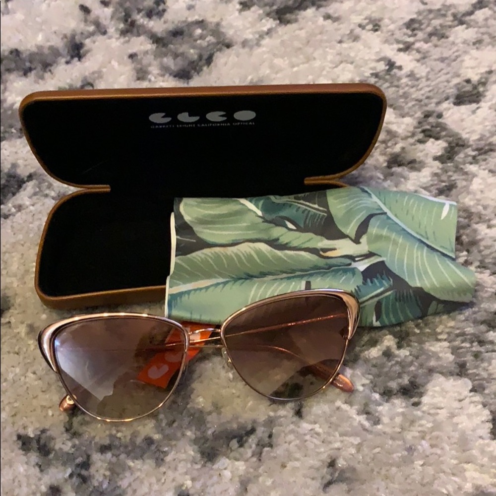 Garrett Leight Vista Cat-eye Sunglasses